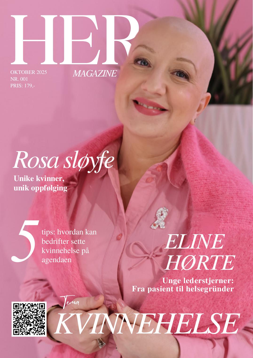 Forsiden av HER Magazine nr. 001