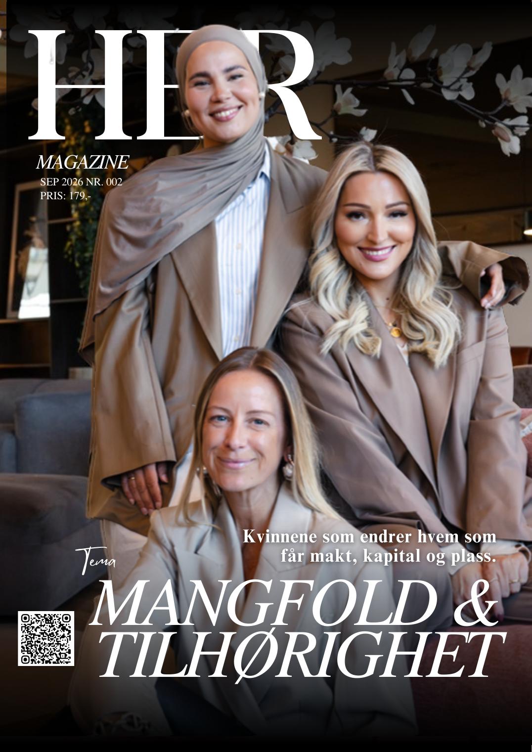 Forsiden av HER Magazine nr. 002